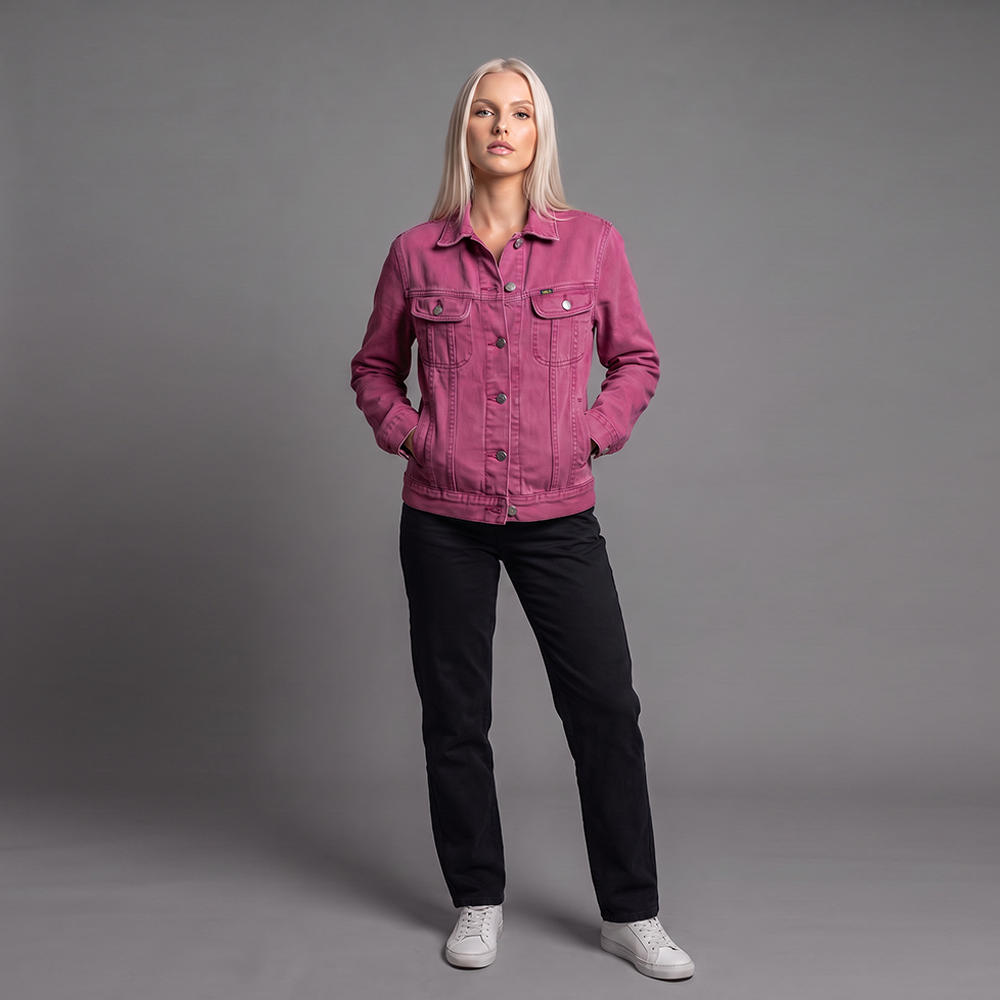 Chaqueta Casual Mujer Lec Lee VinoTinto