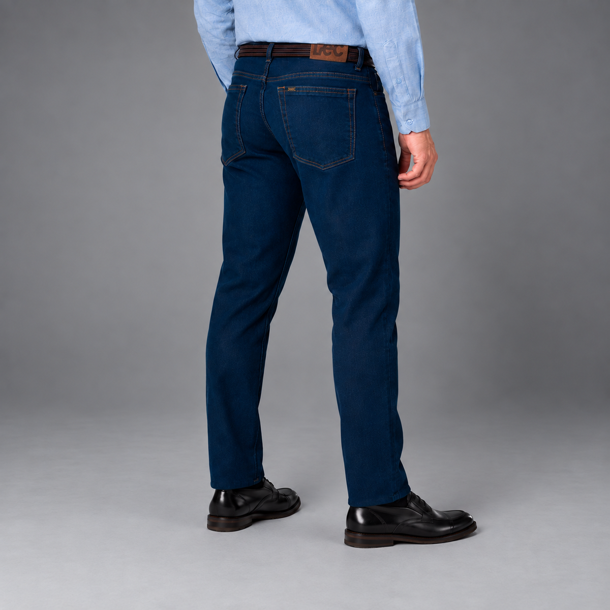 Jean Slim Hombre Lec Lee Azul Oscuro