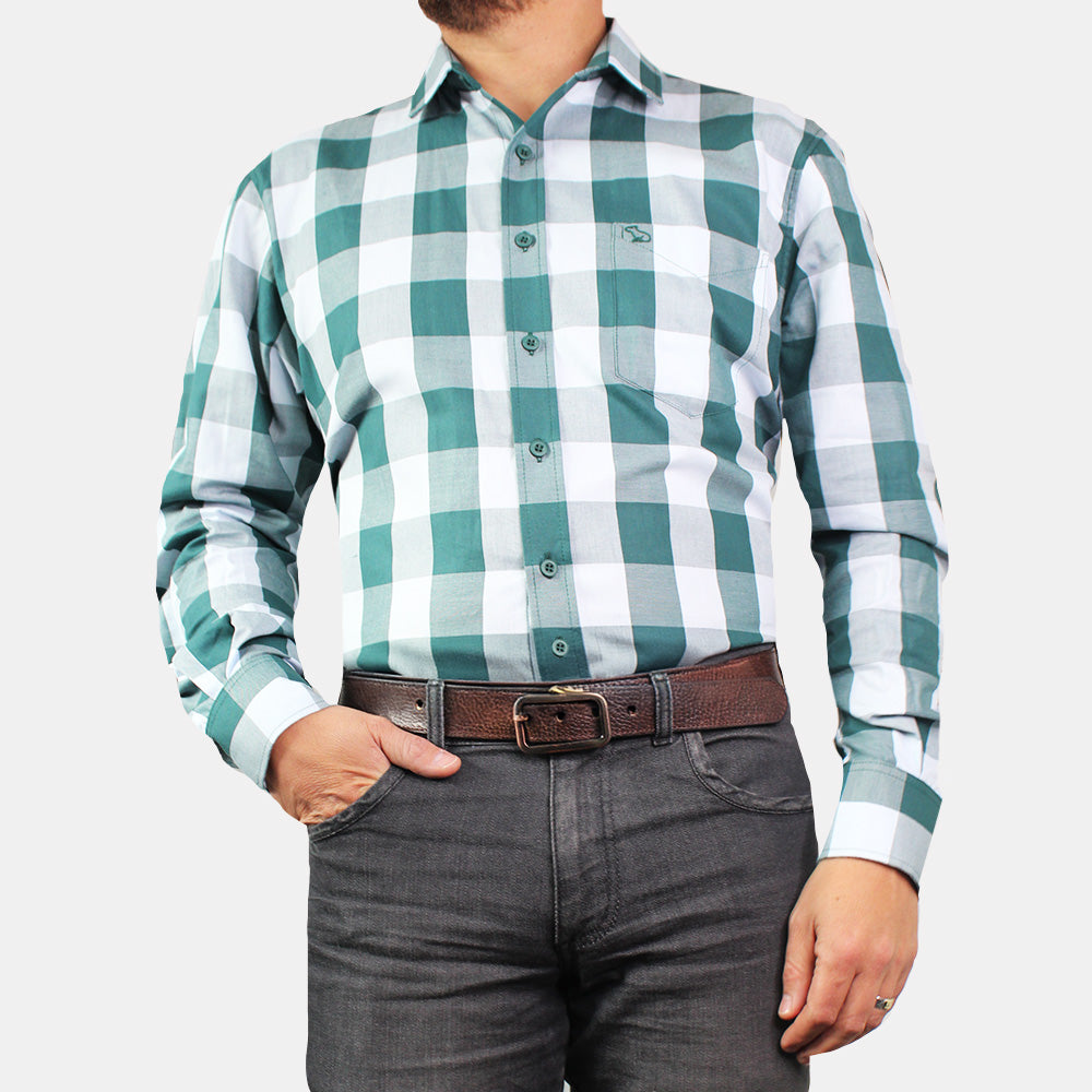 Camisa a Cuadros Hombre Lec Lee