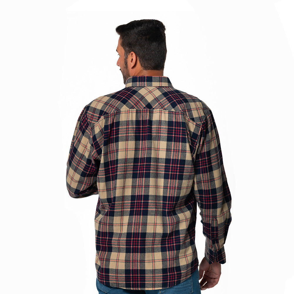 Camisa Leñadora Hombre Lec Lee Kaki