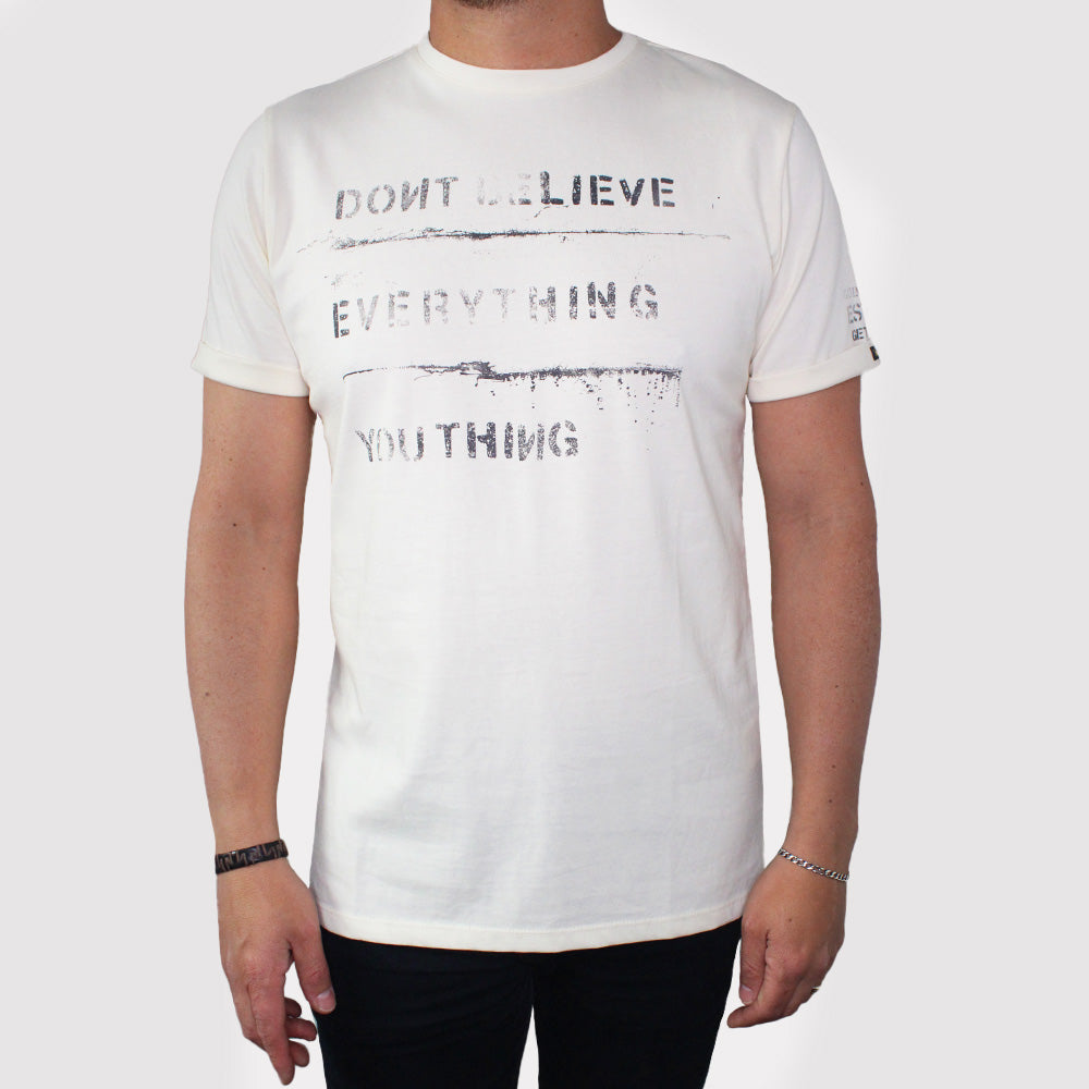 Camiseta Unicolor Hombre Lec Lee