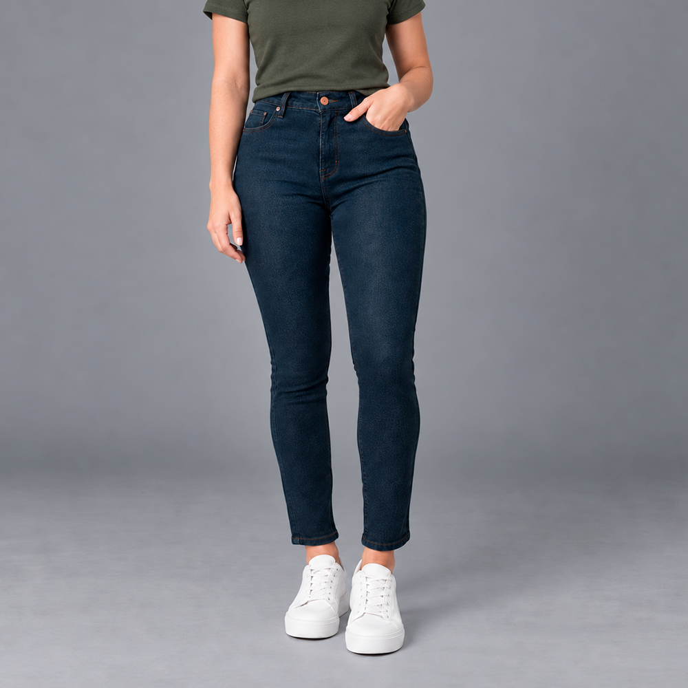 Jean skinny fit Indigo Oscuro para Mujer
