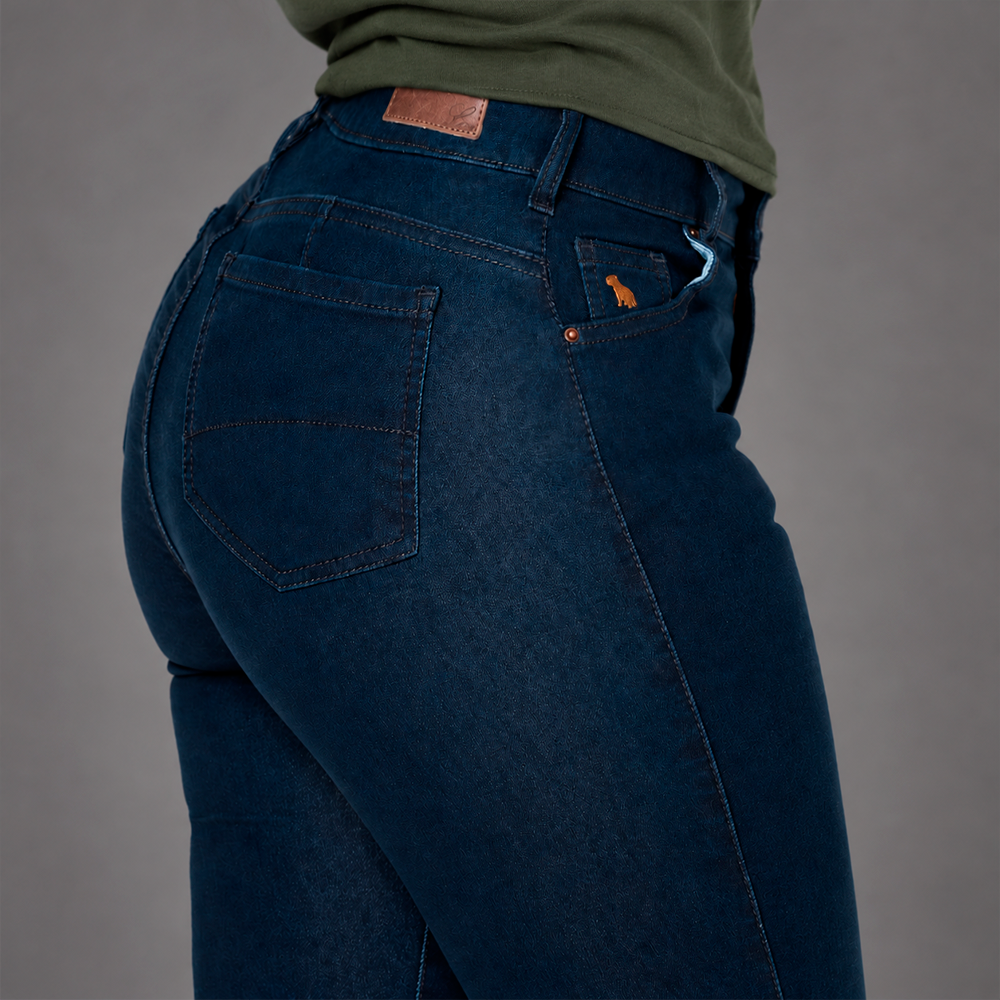 Jean skinny fit Indigo Oscuro para Mujer