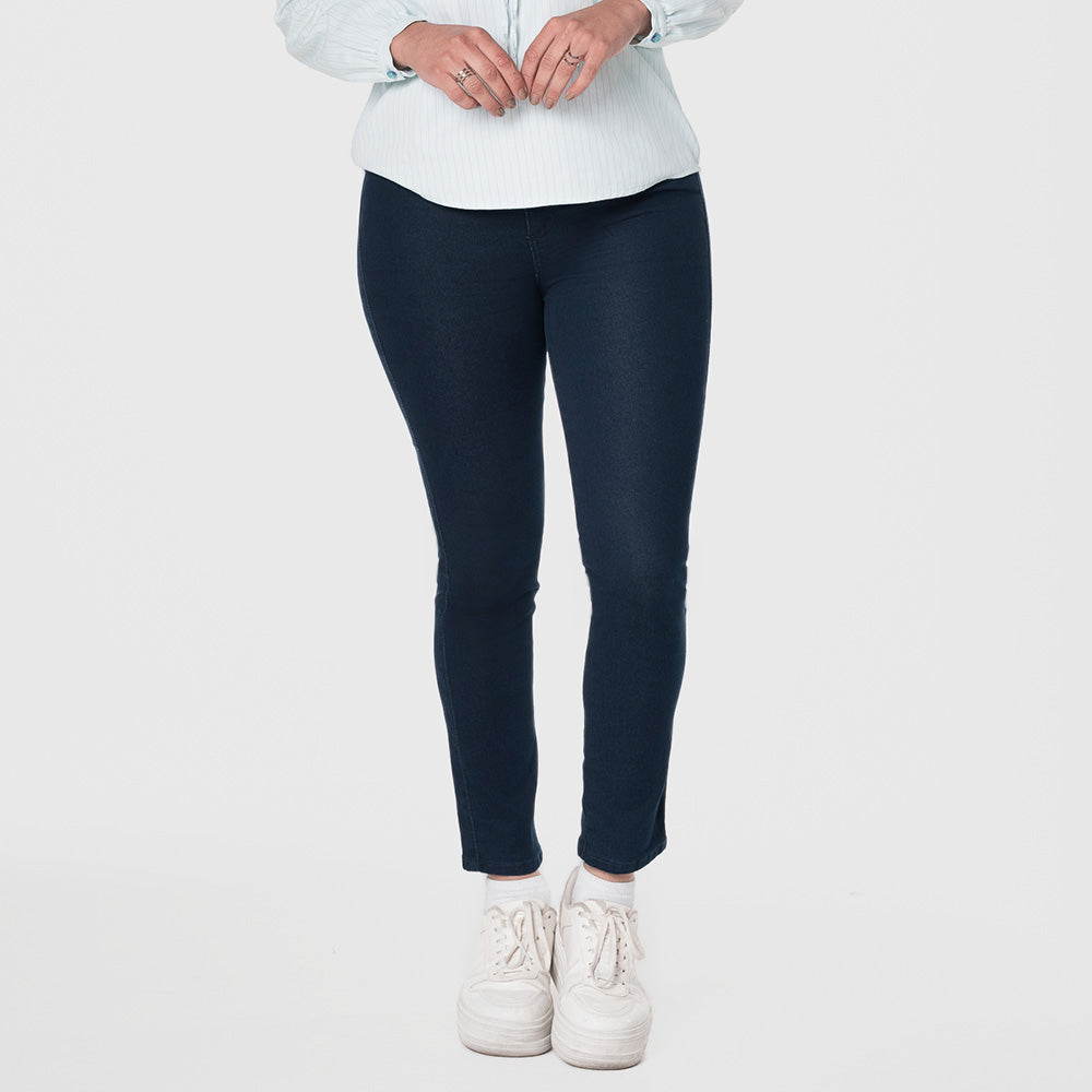 Jean skinny fit Indigo Oscuro para Mujer