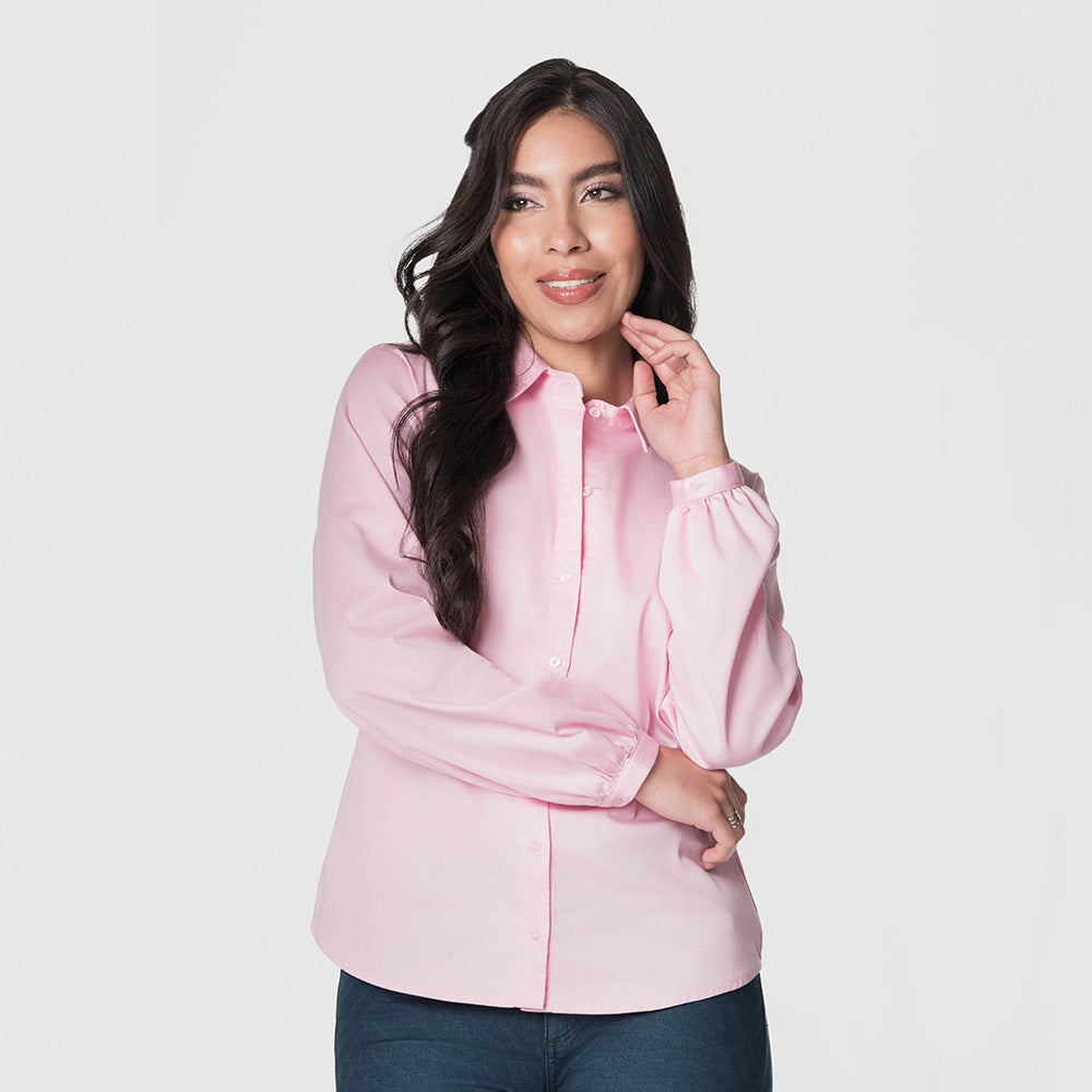 Blusa cuello Camisero para Mujer Lec Lee