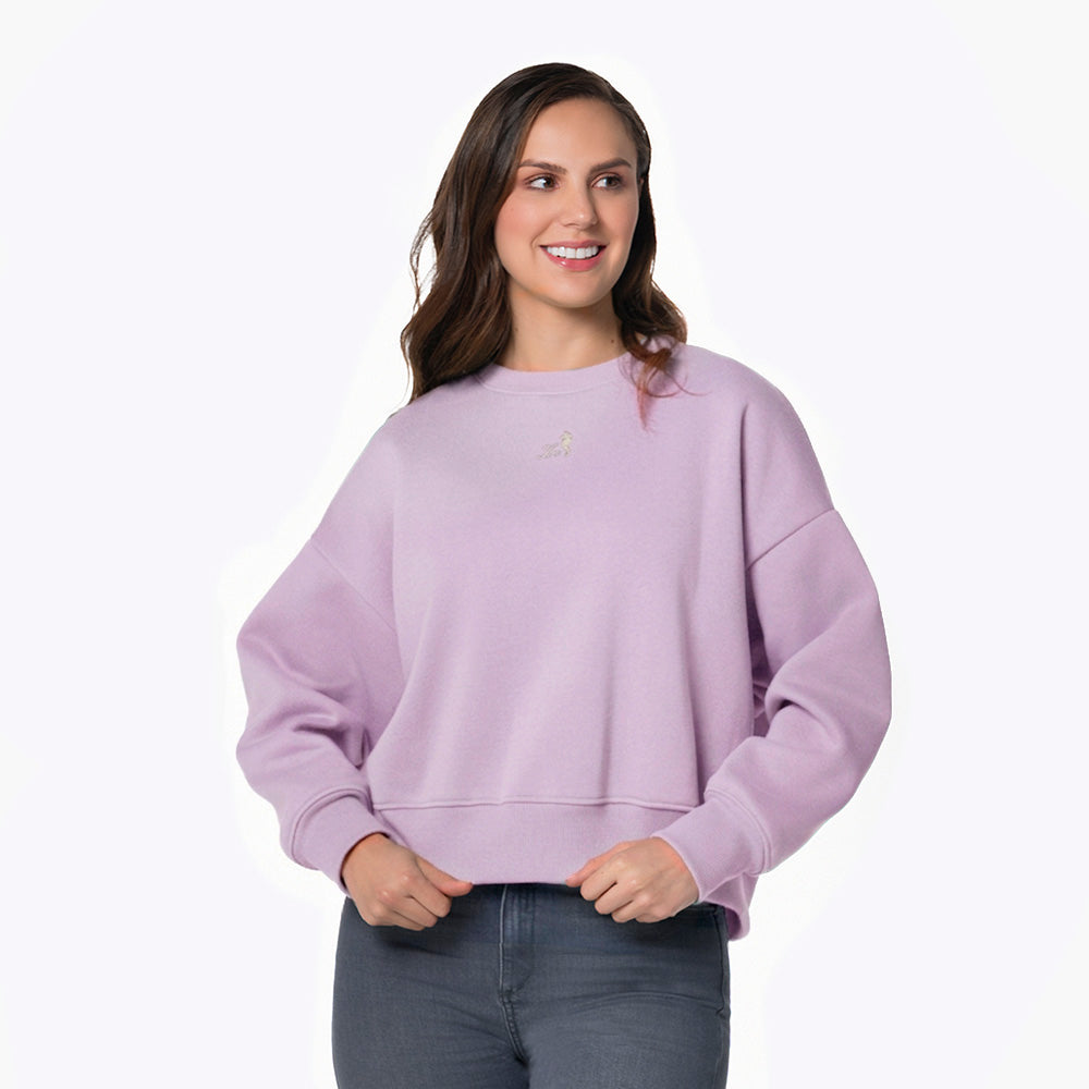 Buzo Oversize Mujer Lec Lee Lila