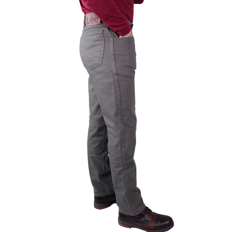 Pantalón Confort Straid Hip para Hombre Lec Lee - Verde claro