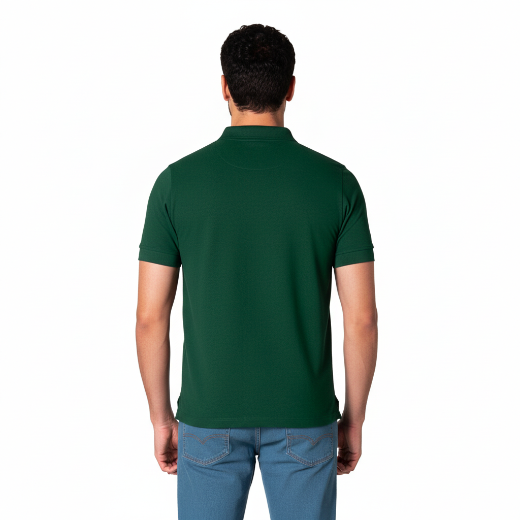 Camiseta Polo 303 Hombre Lec Lee - Verde Oscuro