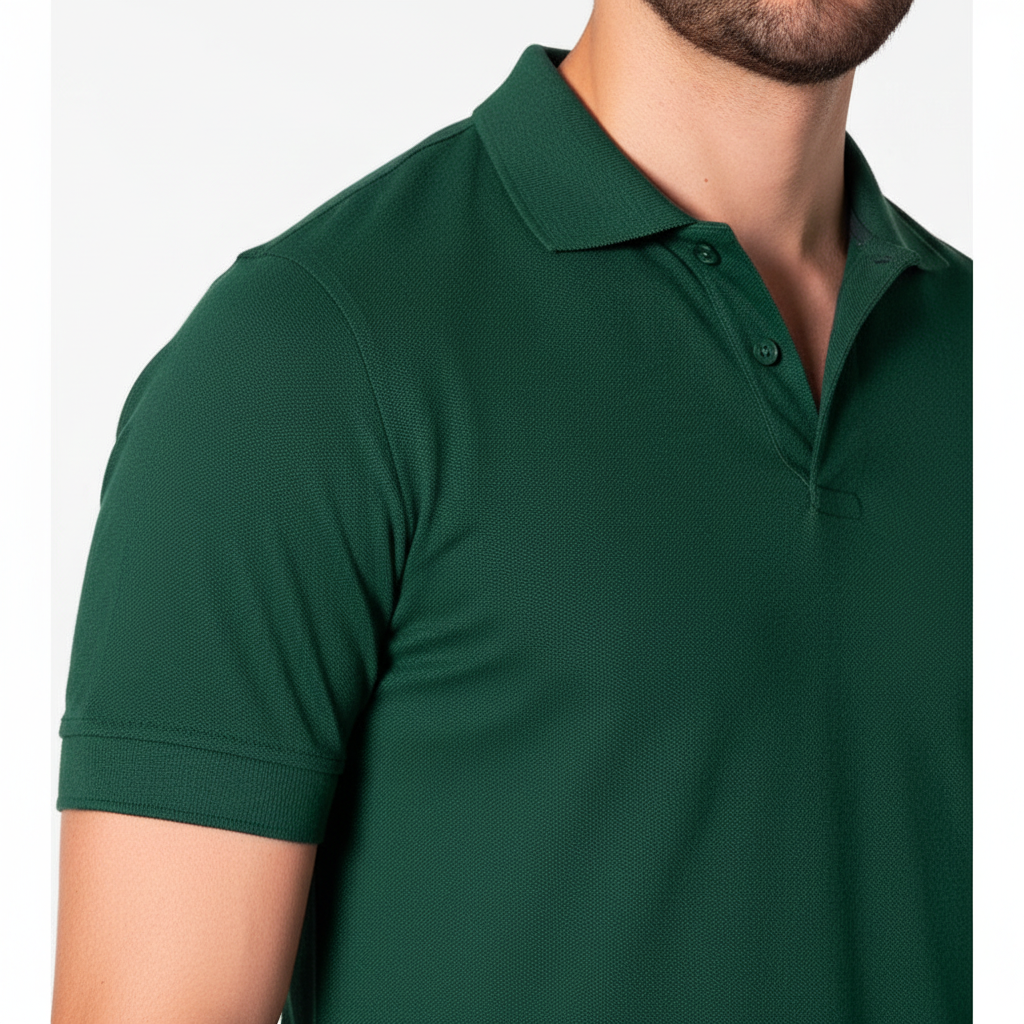 Camiseta Polo 303 Hombre Lec Lee - Verde Oscuro