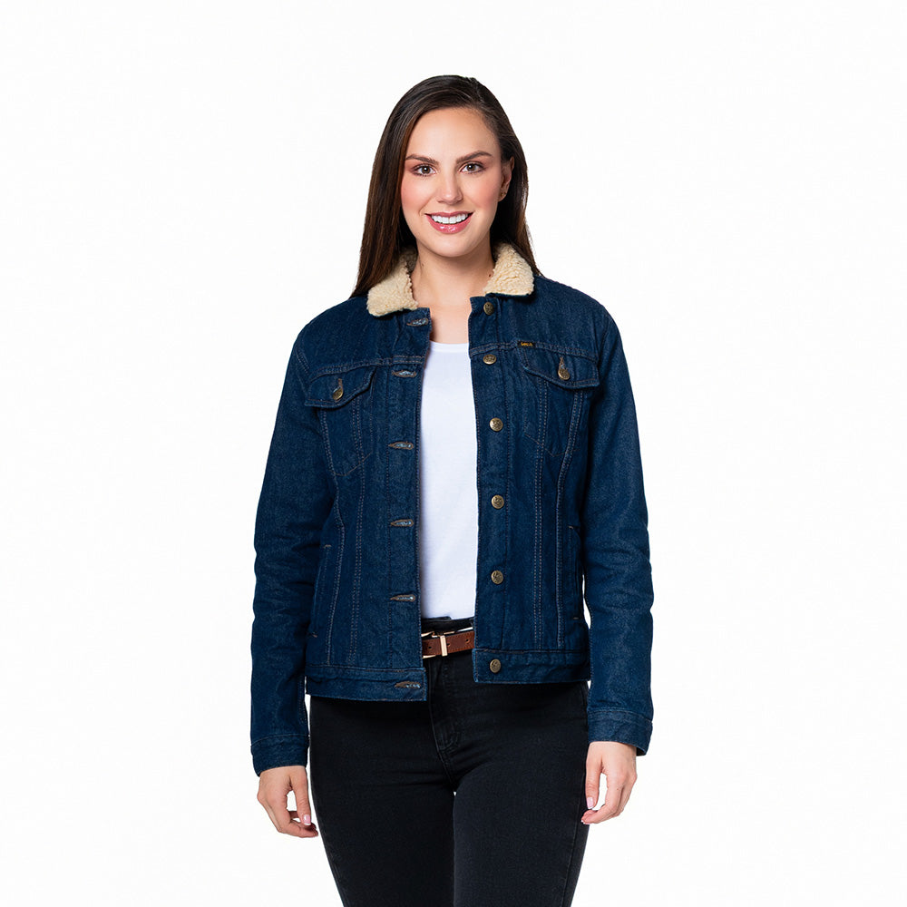 Chaqueta Denim con Ovejo