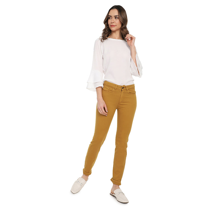 Pantalón Clásico Mujer Ref. 160 Lec Lee Terracota