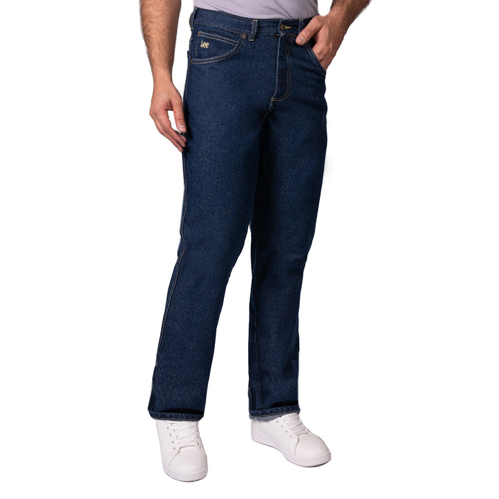 Lec Lee Pantalon Drill Azul Hombre Jean Clásico 85 Lec Lee Para