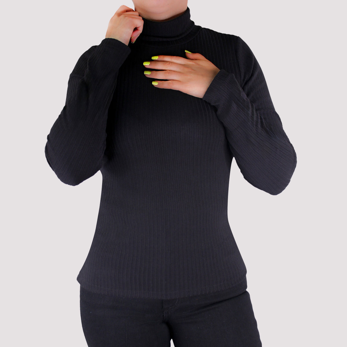 Camiseta Cuello Tortuga para Mujer