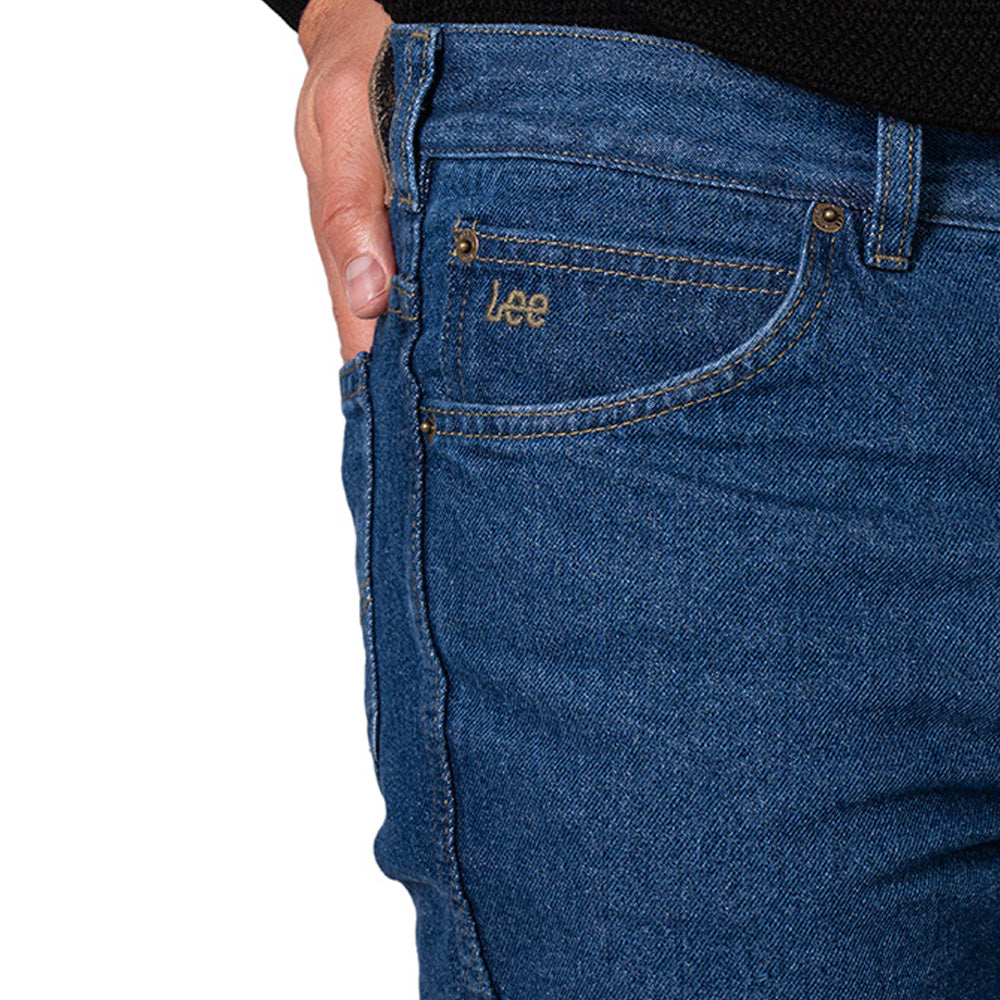 Jean Clásico Ref. 87 Lec Lee Para Hombre índigo Medio