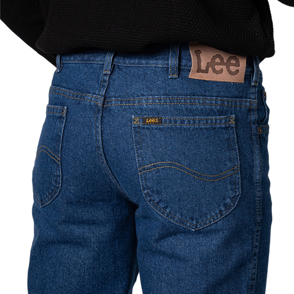 Jean Clásico Ref. 87 Lec Lee Para Hombre índigo Medio
