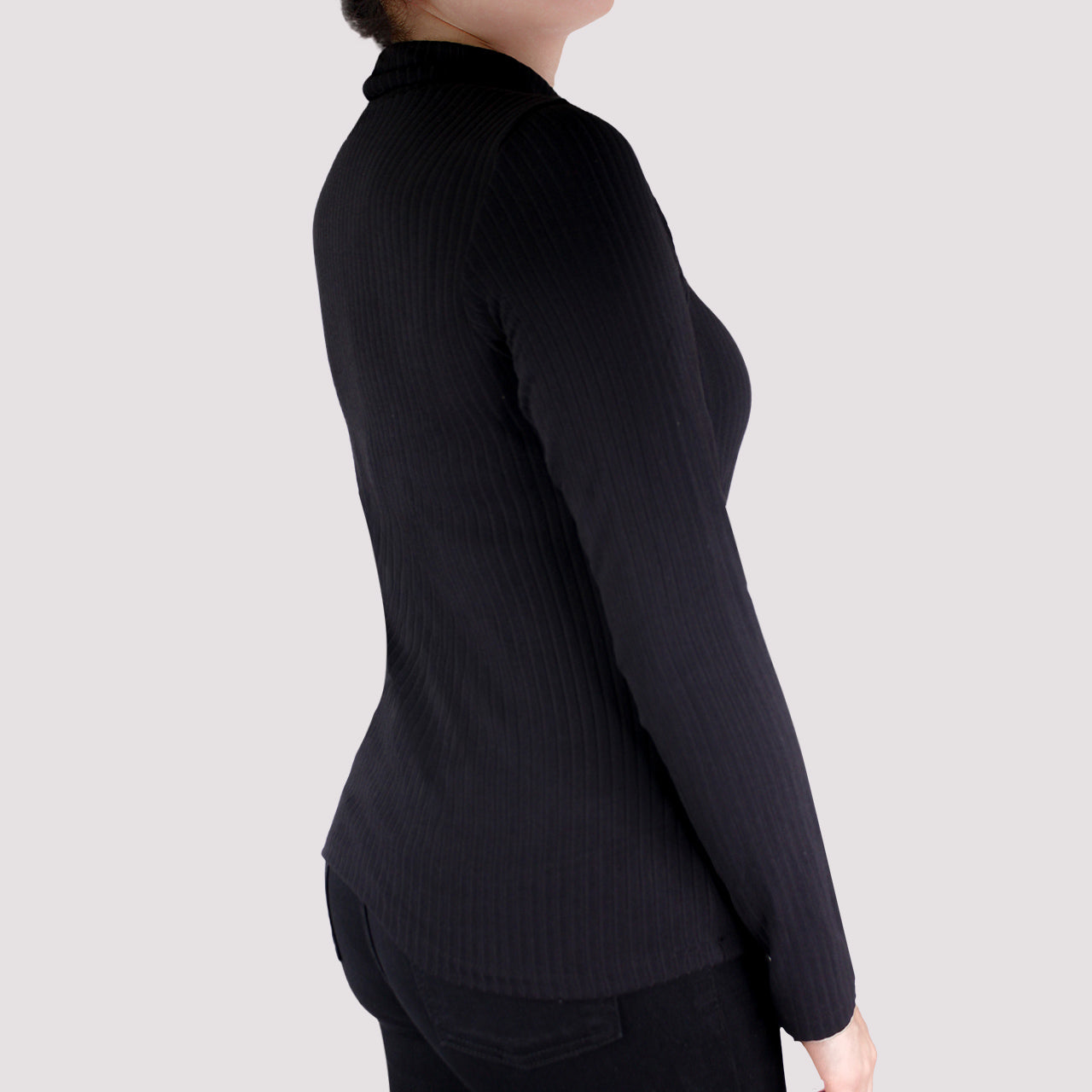 Camiseta Cuello Tortuga para Mujer