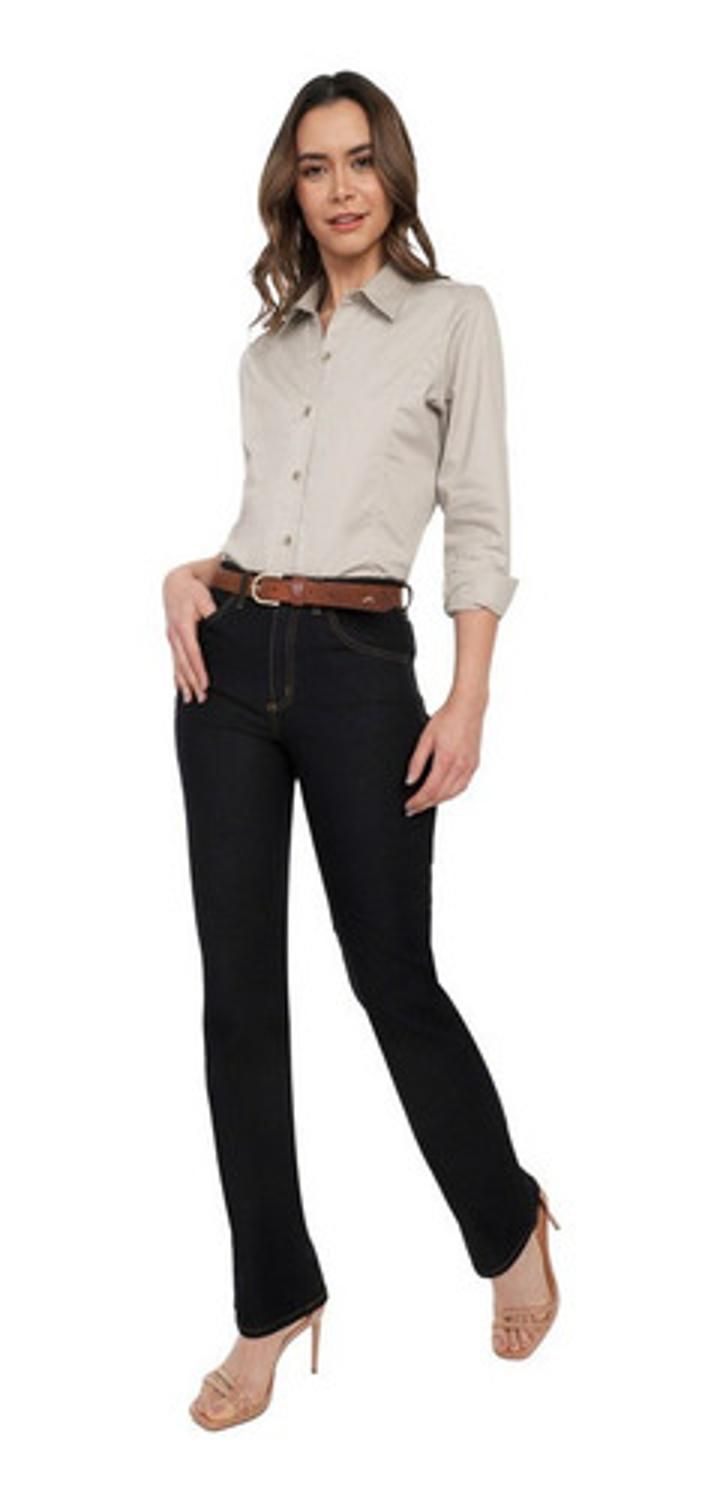 Blusa Basic Fem Manga Larga Lec Lee para Mujer - Pumis