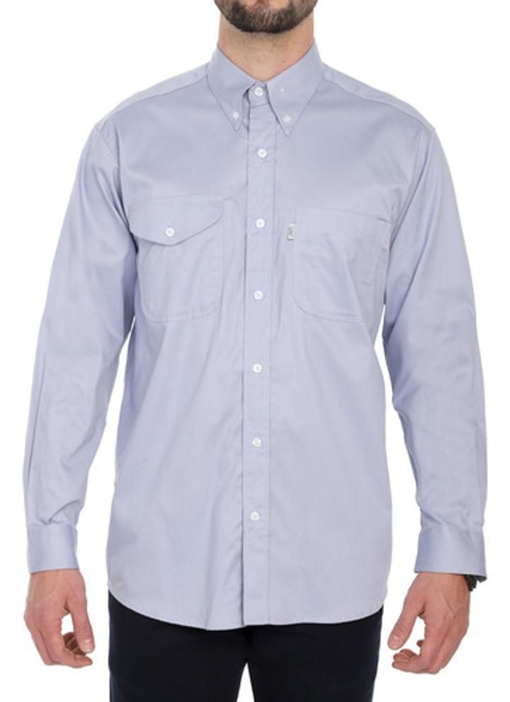 Camisa Básica 208  Lec Lee Hombre - Azul Claro