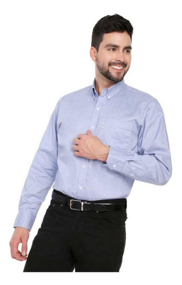 Camisa Básica 108 Lec Lee Hombre - Azul Claro
