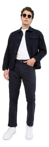 Pantalón Clásico Lec Lee Para Hombre Azul Oscuro Azul oscuro/28