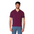 Camiseta Polo para Hombre Lec Lee Vinotinto