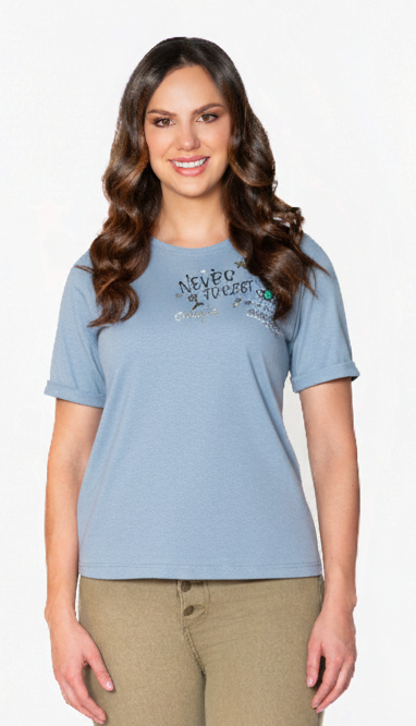 Camiseta Manga Corta para Mujer Lec Lee