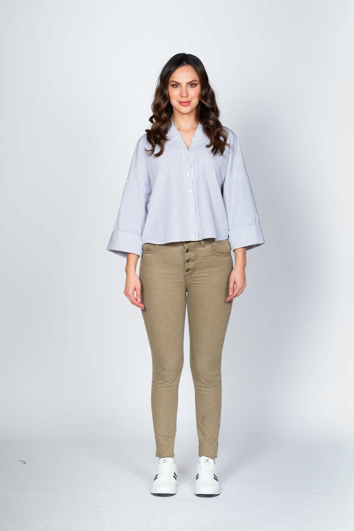 Jean Skinny fit en Color para Mujer Lec Lee