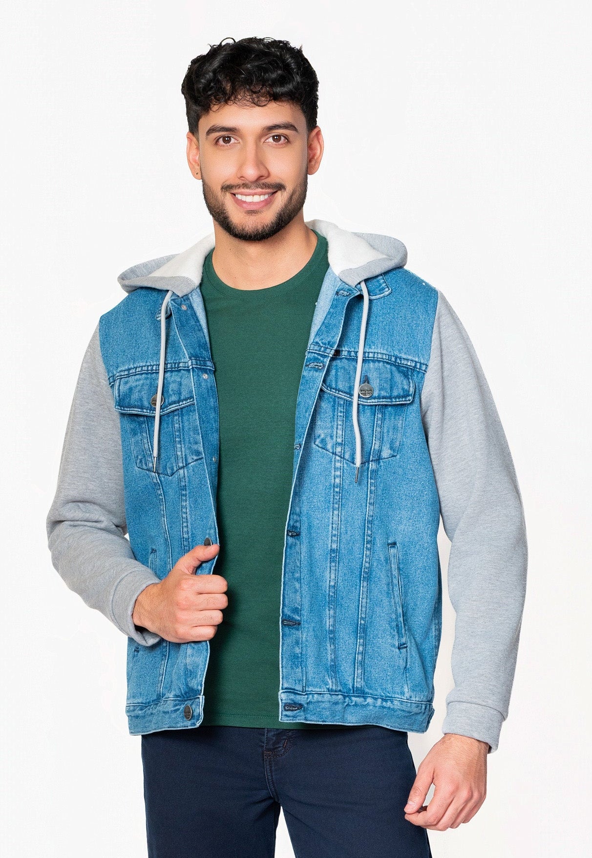 Chaqueta con Capota para Hombre Lec Lee