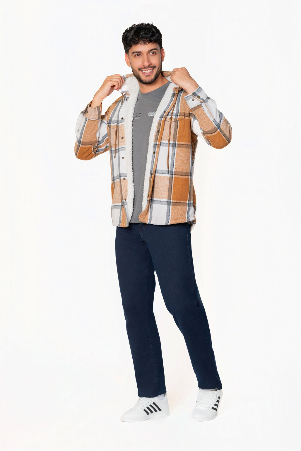 Chaqueta Leñadora con Ovejo para Hombre Lec Lee