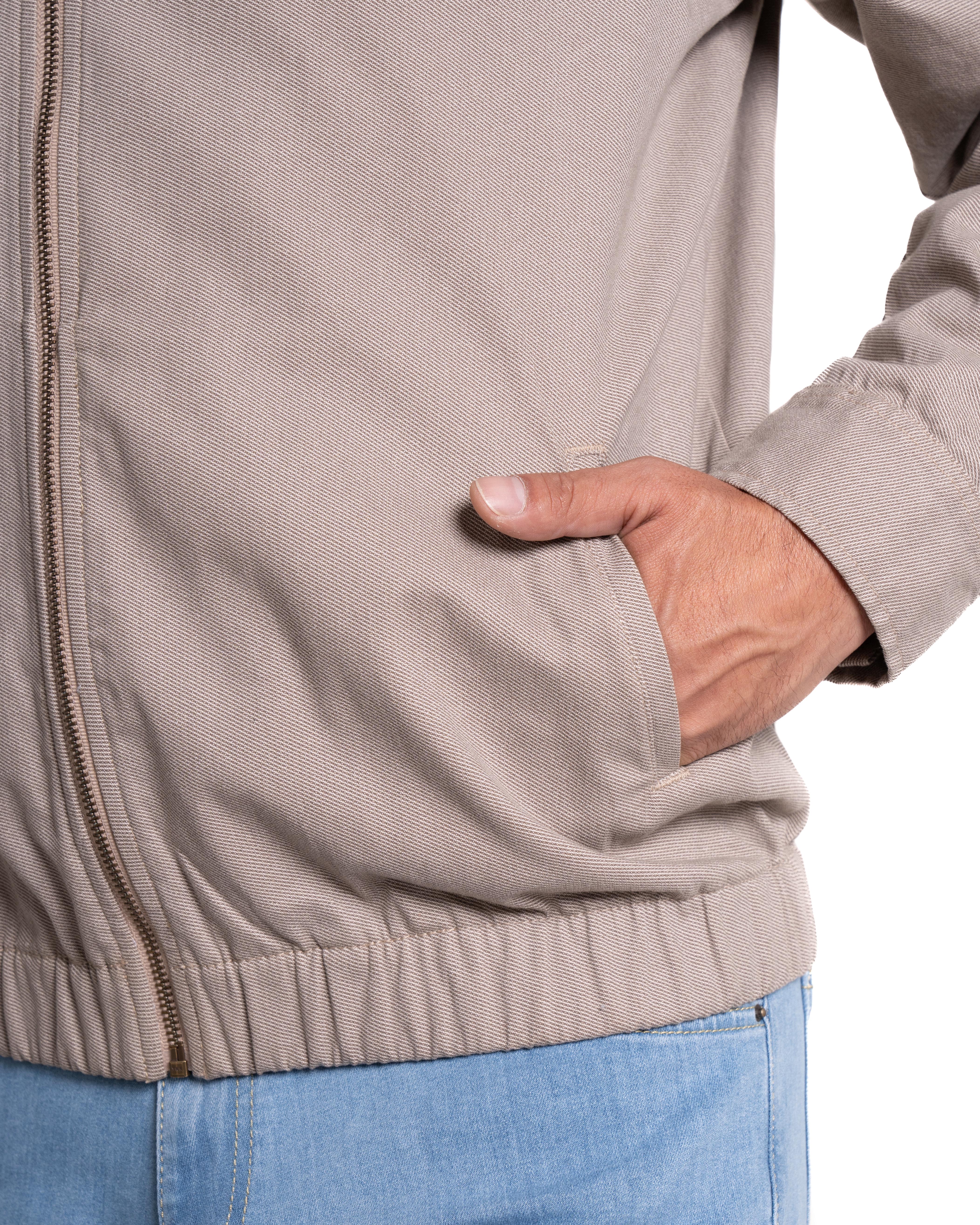 Chaqueta para hombre color beige