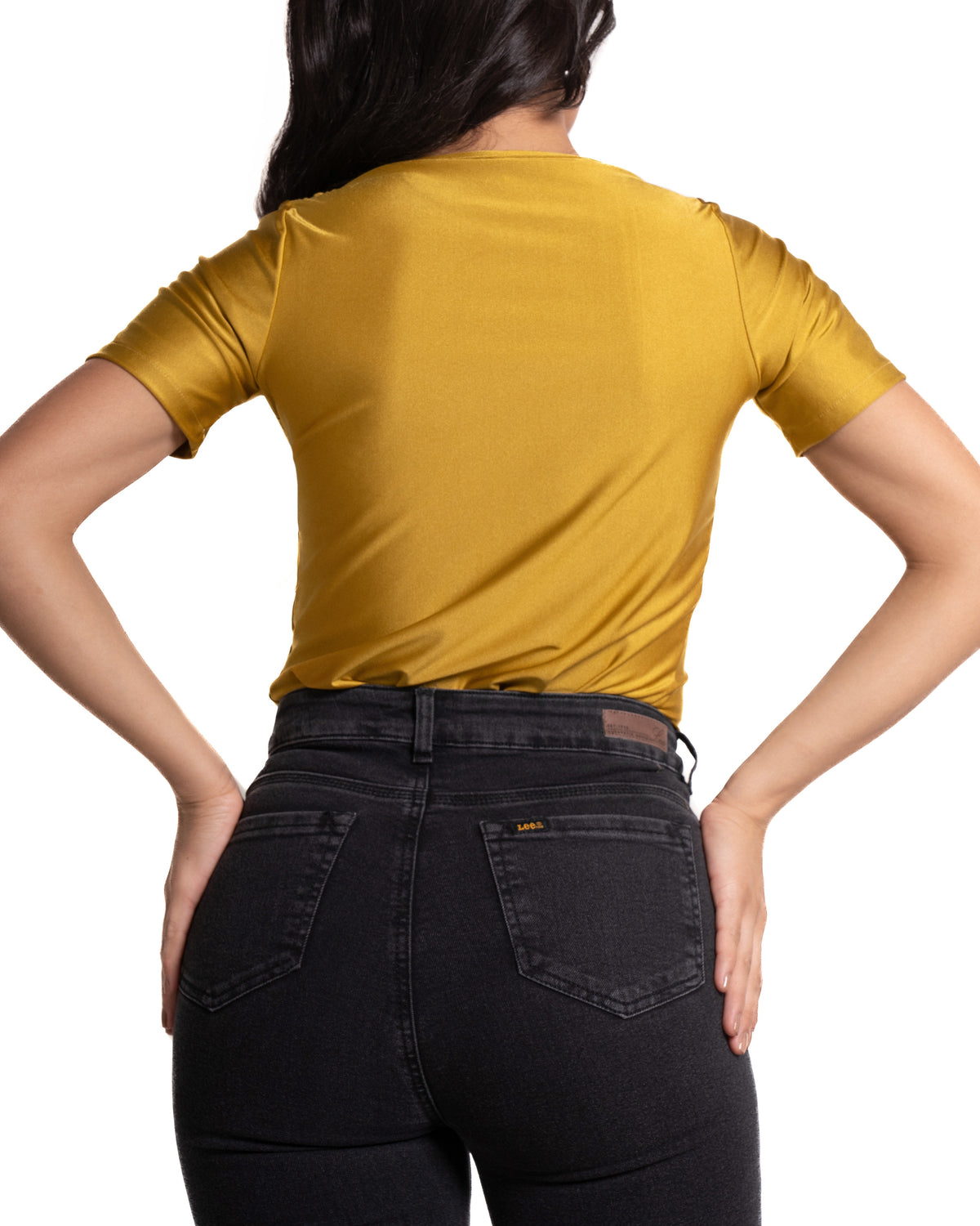 Jean Straight para mujer color negro