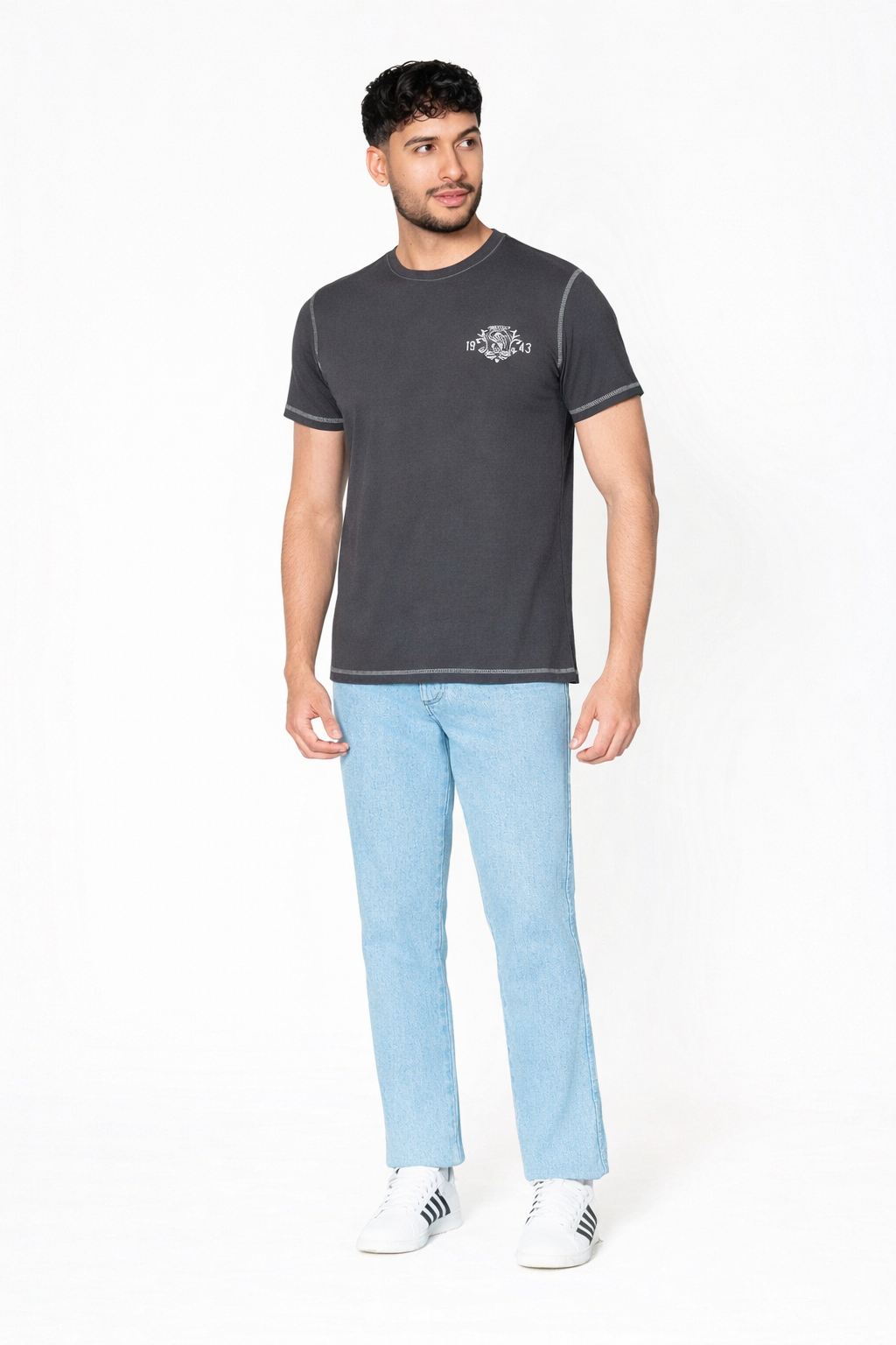 Camiseta Manga Corta Para Hombre Lec Lee