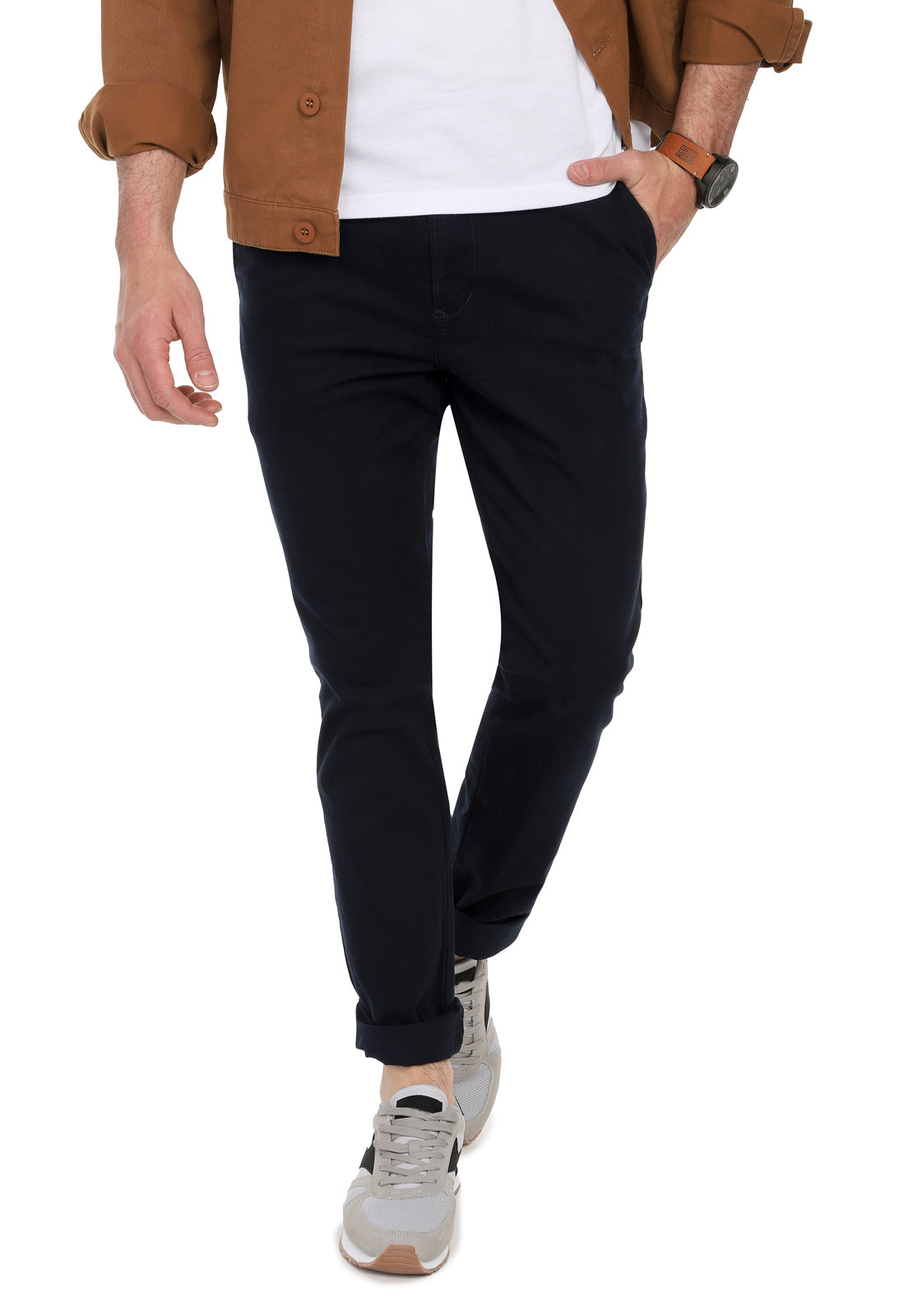 Pantalón Dril 271 Para Hombre Lec Lee Azul Oscuro