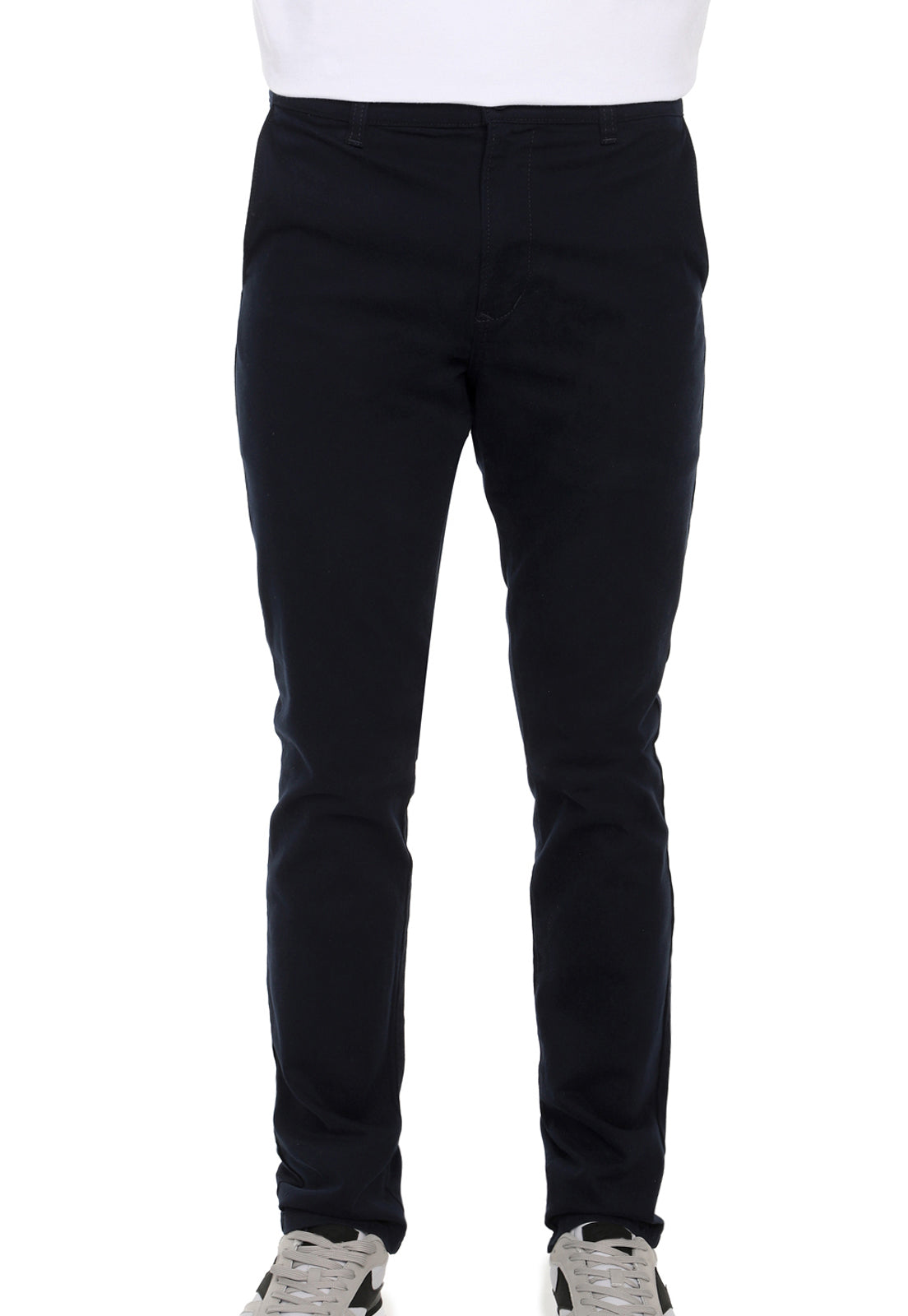 Pantalón En Dril Para Hombre Lec Lee Azul Oscuro
