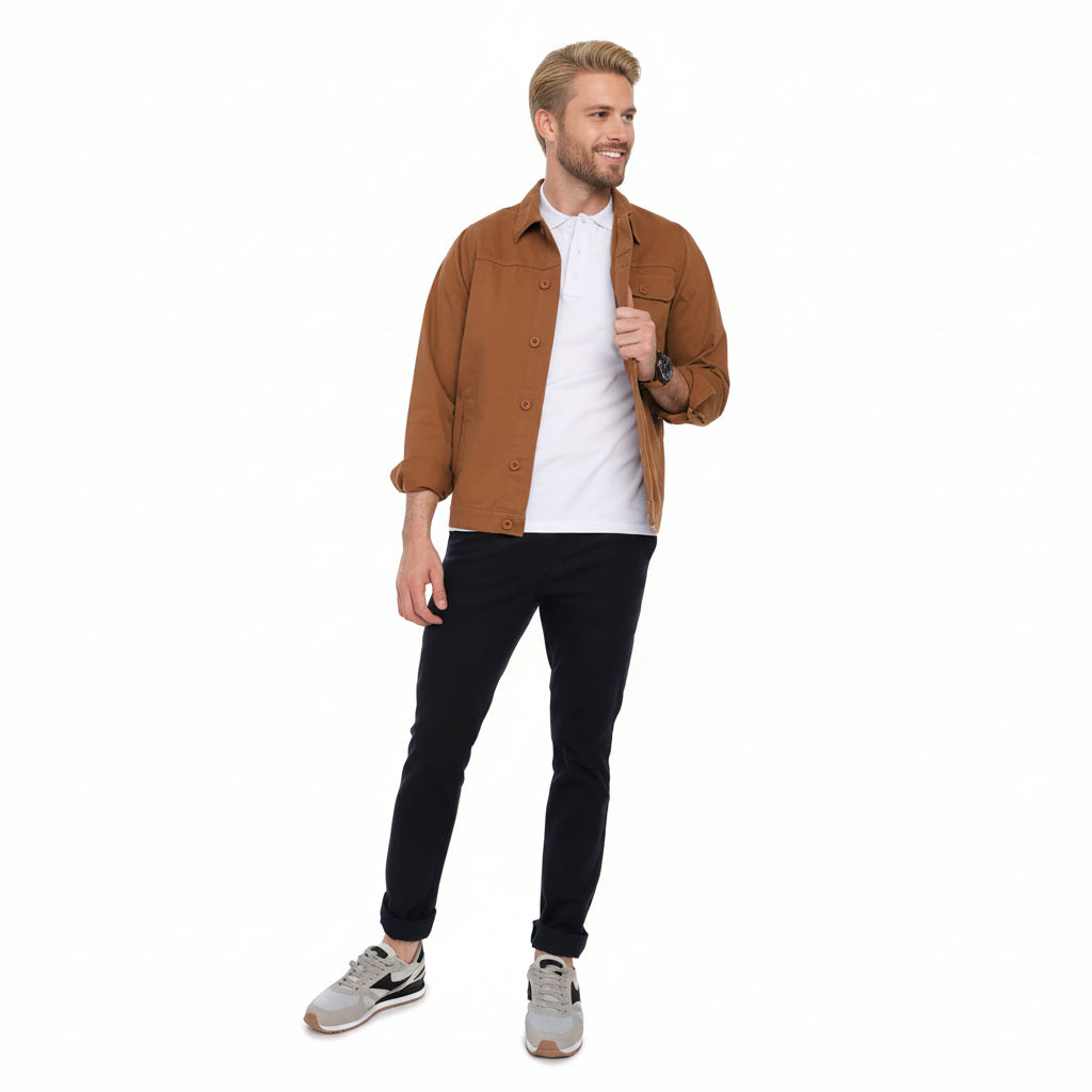 Pantalón Dril 271 Para Hombre Lec Lee Azul Oscuro