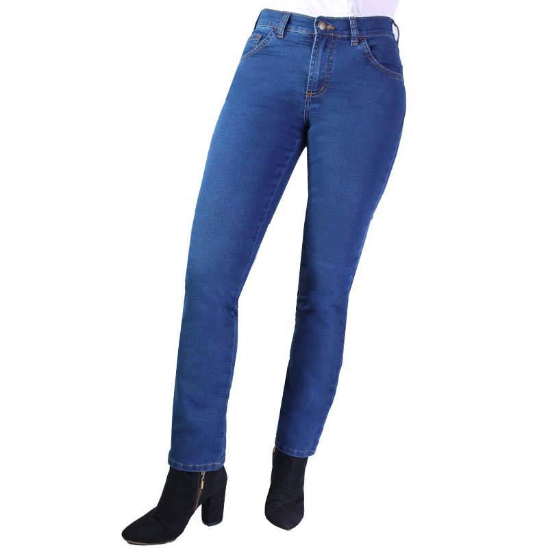 Jean Slim fit Ref. 157 para Mujer Lec Lee - Índigo Medio