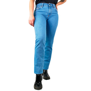 Jean Slim Fit Ref. 158 Para Mujer Índigo Claro