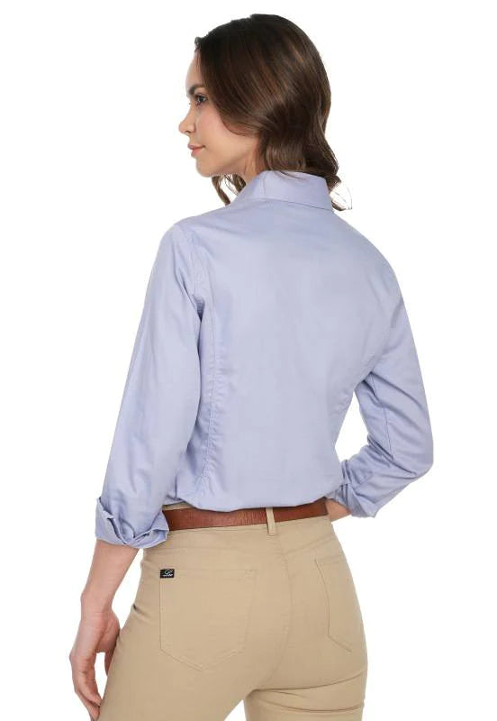 Camisa best sale azul dama