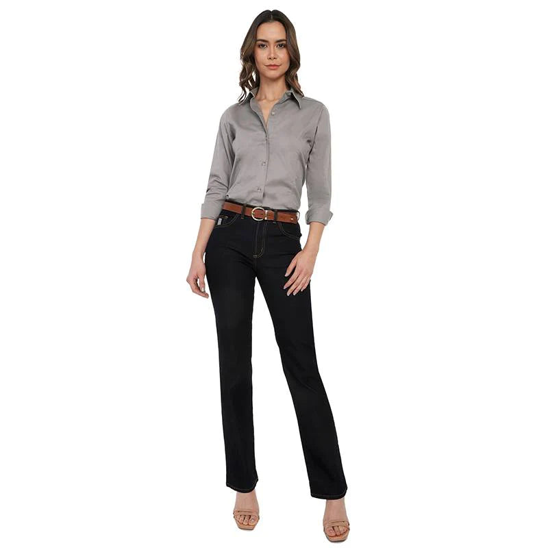 Blusa Básica Mujer Ref. 209 Lec Lee - Gris Claro