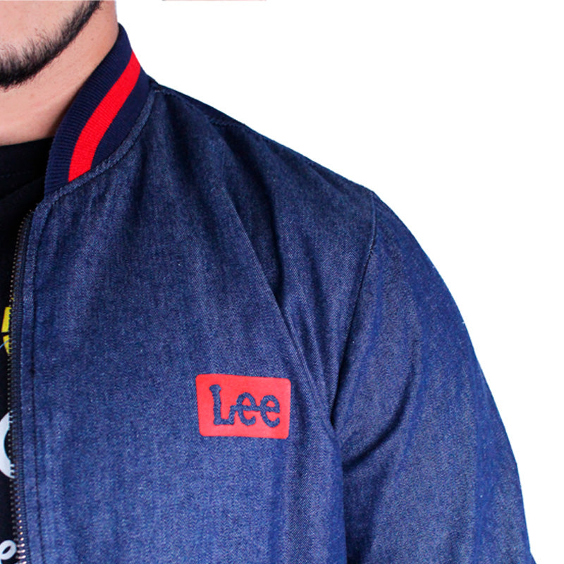 Chaqueta Demin para hombre Lec Lee - Índigo Oscuro