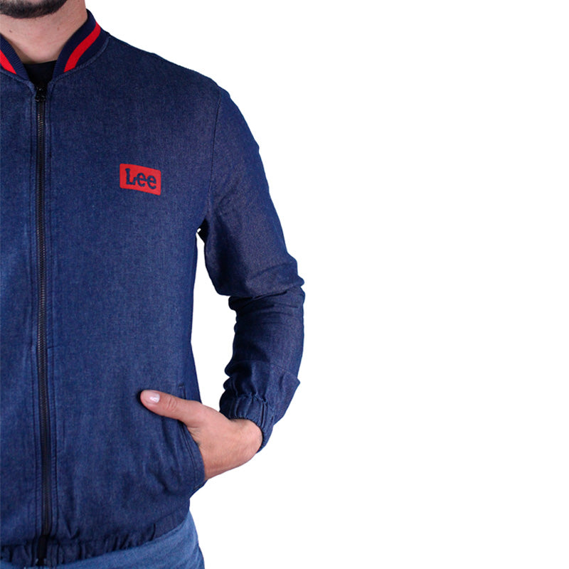 Chaqueta Demin para hombre Lec Lee - Índigo Oscuro