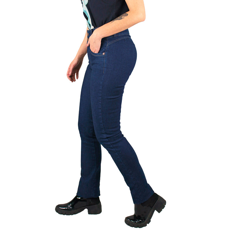 Jean Push Up Lec Lee índigo Medio