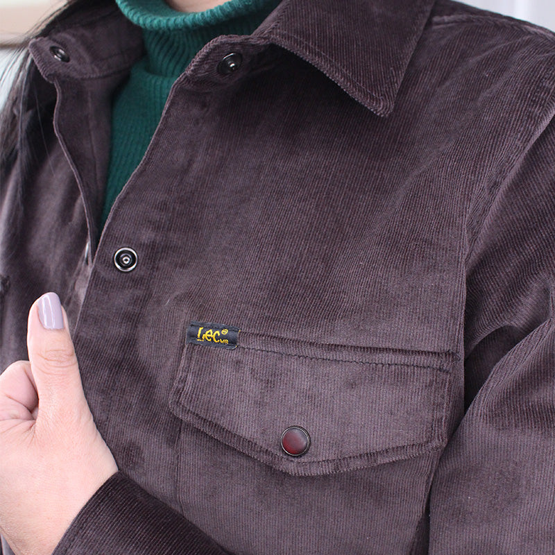 Blusa en Pana para Mujer Lec Lee Café