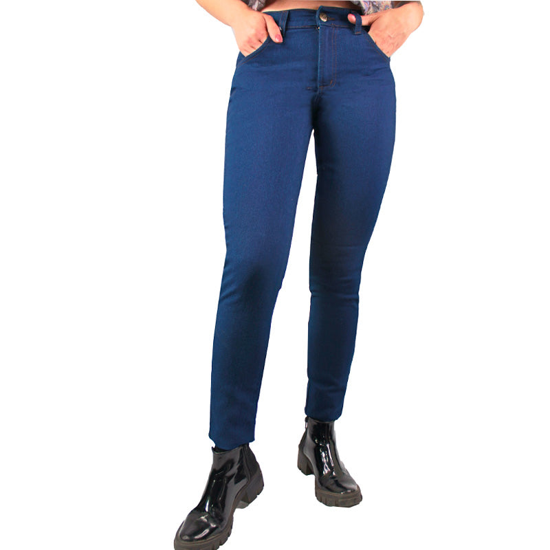 Jean Skinny de Mujer Ref. 255 Lec Lee Índigo oscuro