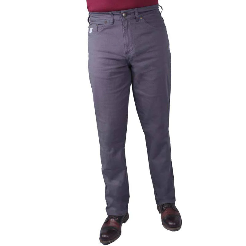 Pantalón Confort Straid Hip para Hombre Lec Lee - Gris Oscuro