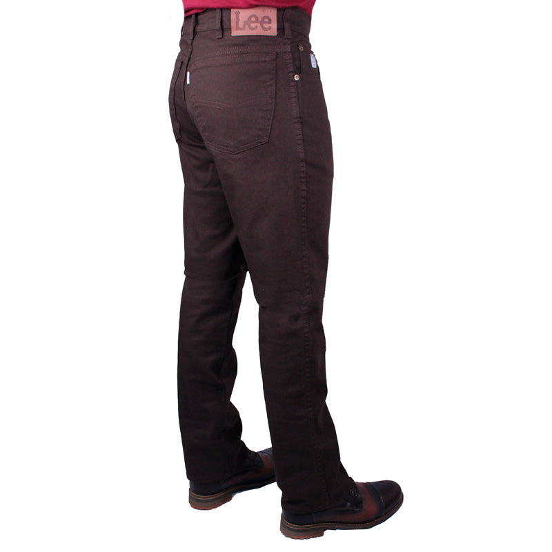 Pantalón Confort 290 para Hombre Lec Lee - Café