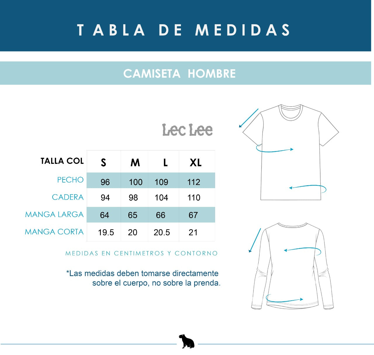 Camiseta Tipo Polo Lec Lee para Hombre